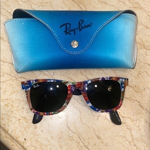 Floral Ray-Ban Sunglasses